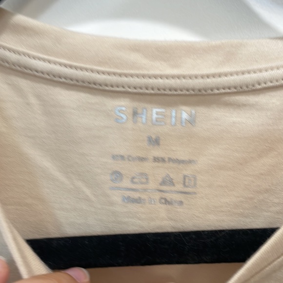 Tan Cropped Tee - Picture 2 of 3